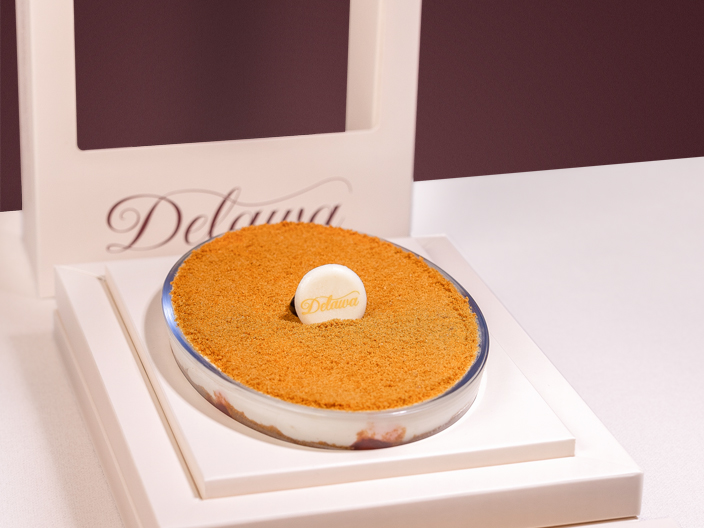 Lotus & Cherry Cheesecake - Big Size